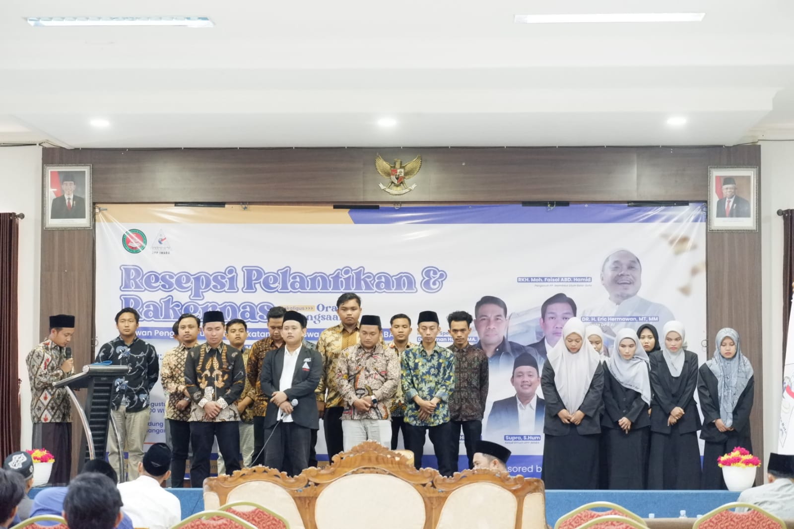 Resepsi Pelantikan dan Rakernas DPP IMABA: Peran Mahasiswa Santri dalam Mewujudkan Indonesia Emas 2045