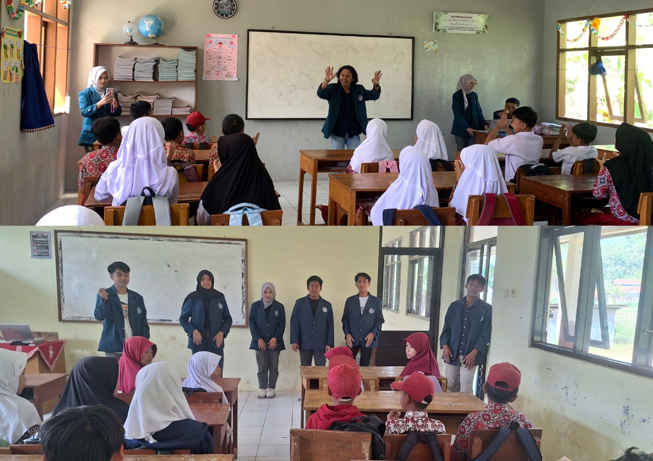 Mahasiswa KKN ITG Perkenalkan Bebras Challenge di SDN Dayeuhmanggung dan SMP Muhammadiyah Cilawu