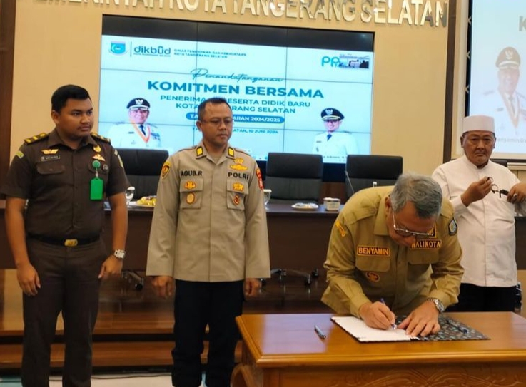 Pemerintah Kota Tangerang Selatan Gelar Deklarasi Komitmen PPDB Tahun Ajaran 2024/2025