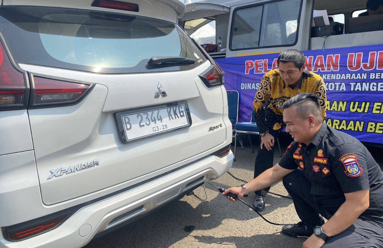 Antisipasi Polusi Udara, Pemkot Tangsel Gelar Pengujian Emisi Keliling di 7 Kecamatan