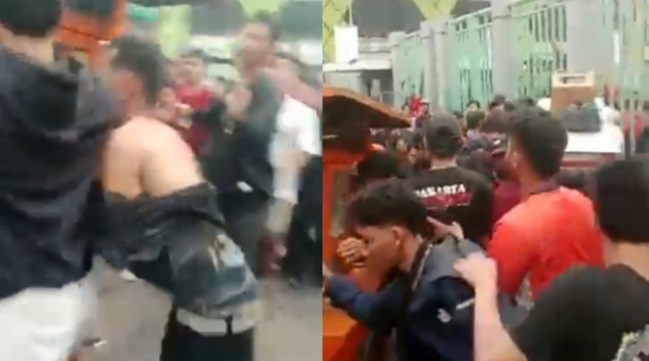Tukang Cuanki Bandung Jadi Sasaran Oknum Suporter Pasca Laga Persija vs. Persib