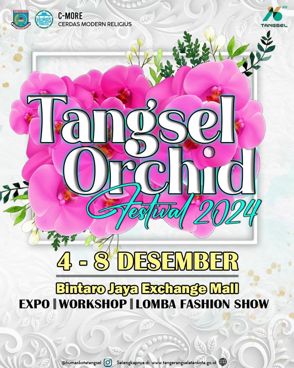 Tangsel Gelar Orchid Festival 2024 untuk Semarakkan HUT ke-16