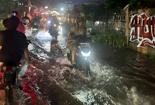 Tangsel Diguyur Hujan, Sejumlah Wilayah Terkena Banjir