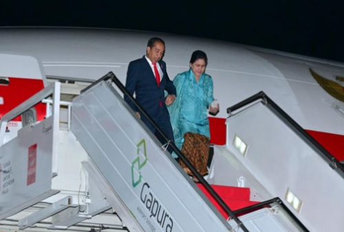 Kepulangan Presiden Jokowi dan Iriana Setelah Mengikuti KTT G20 di India