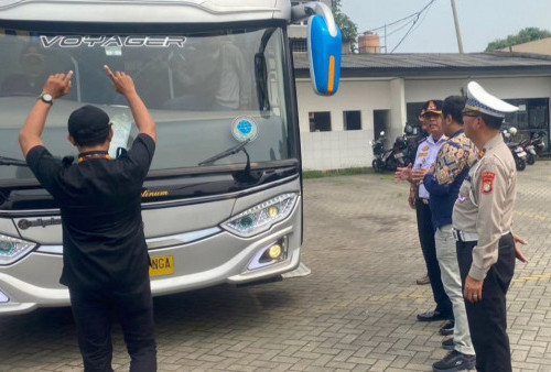 Dishub Tangsel Galakan Inspeksi Keselamatan Bus Pariwisata 