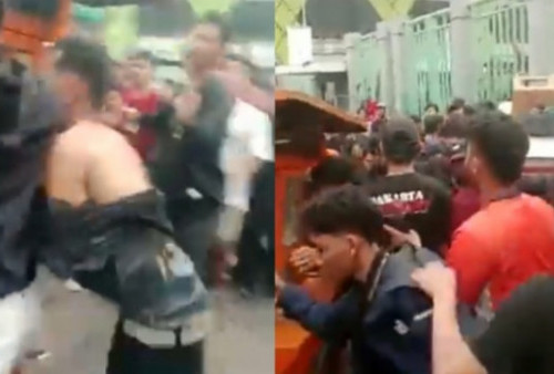 Tukang Cuanki Bandung Jadi Sasaran Oknum Suporter Pasca Laga Persija vs. Persib