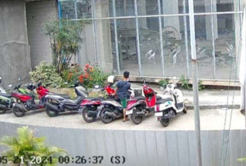 Gaji Gak Cukup, Office Boy di Bintaro Nekat Curi Motor