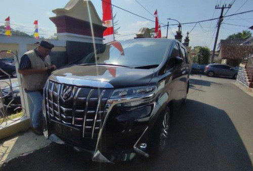 Bupati Pangandara Kecelakaan, Mobil Alphard yang Dikendarai Nya di Ciamis